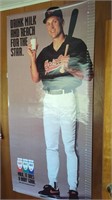 Cal Ripken jr drink milk poster, 35" x 76"