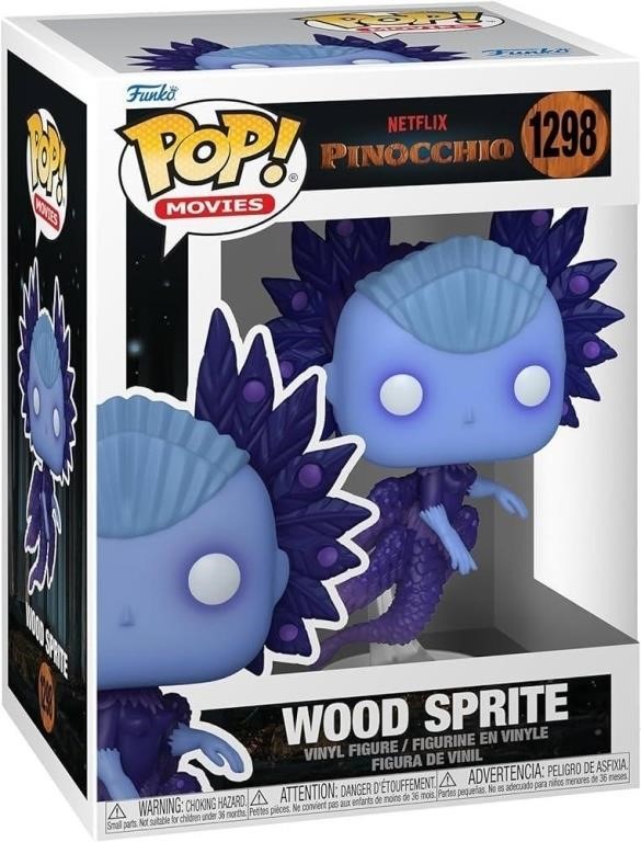 FUNKO - 1298 - Pop Pinocchio Netflix Wood Sprite