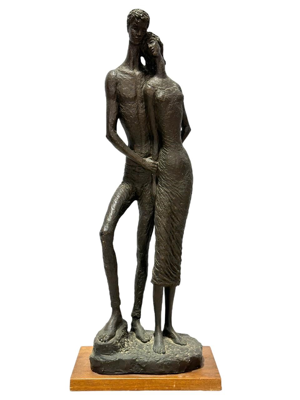 1962 Austin Productions Metal Couple's Sculpture