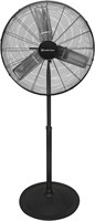 Comfort Zone Industrial Pedestal Fan  30 inch