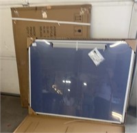 Two magnetic whiteboards dry erase new 36X 47