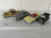 4 assorted 1/43 ? Scale die cast cars