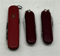 (3) Swiss Army Knife Multi-Tools