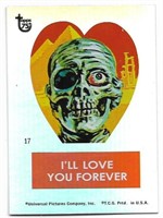 Topps 75th #44 Frankenstein Valentine Rainbow Foil