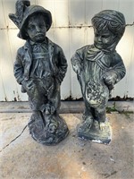 Pair of Lawn Ornaments 25"