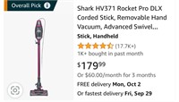 Shark Rocket Pro Plus Corded Stick Vacuum (new)