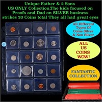 Unique Father & 2 Sons US ONLY Collection,The kids