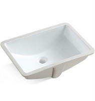 NEW $109 (20.9") Ceramic Lavatory Vanity Sink
