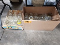 2 BOXES OF CANNING JARS & RELATED
