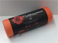 Roll Of  25 Cent Lest We Forget