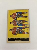 1960 Parkhurst Hockey Card - Don Marshall, Henri R
