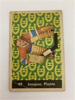 1962 Parkhurst Hockey Card - Jacques Plante #49