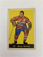 1960 Parkhurst Hockey Card - Doug Harvey #48