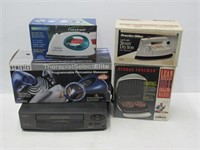 Irons, George Foreman, VHS, Massager
