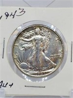 1943 Walking Liberty Half Dollar