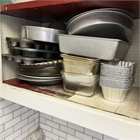 Baking Pans, Pie Pans, Assorted