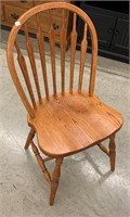 Solid Oak “Zimmerman Chair Shop” Chair