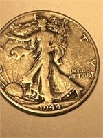 1944D Walking Liberty Silver Half Dollar