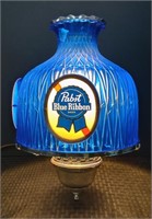 Vtg Pabst Blue Ribbon Plastic Wall Lamp