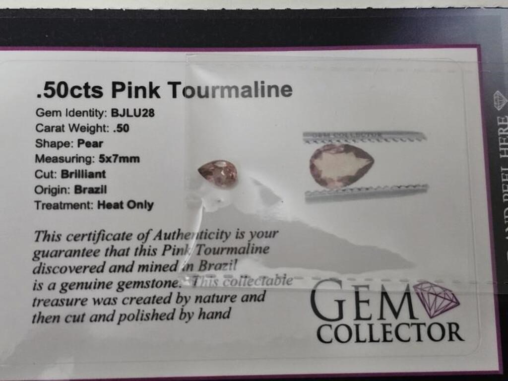 .50cts Pink Tourmaline
