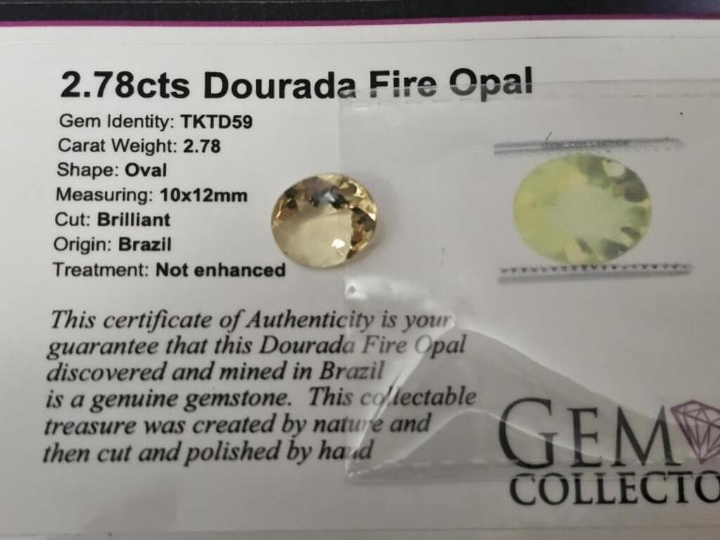 2.75cts Dourada Fire Opal