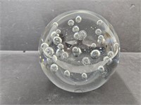 Large 5" high Crystal Ball Paperweight