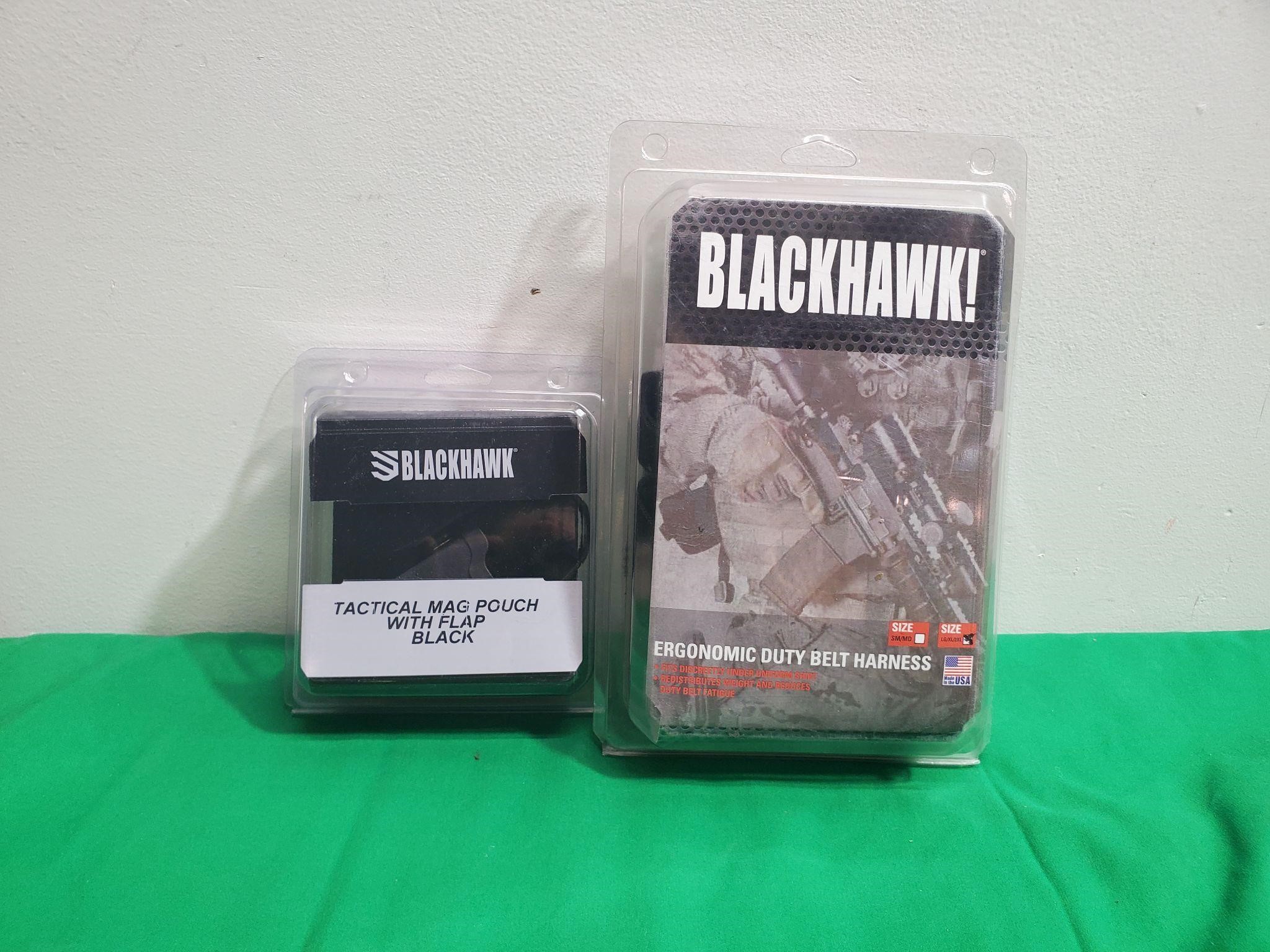 Black Hawk Belt Harness and Mag Pouch