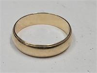 14 k Gold Wedding Band sz 11 See Weight