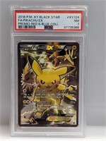 2016 Pikachu Red And Blue Promo PSA 7