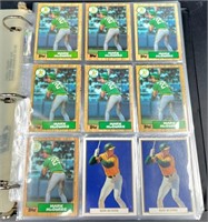 Lot of Baseball Cards - McGwire, Canseco, Bonds +