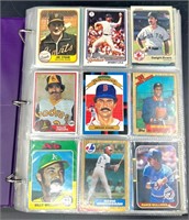 Assorted 1980s &1990s Baseball Cards in Album