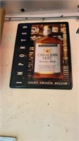 Imported Canadian Mist Metal Advertising Sign