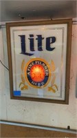 Lite Beer Light Sign