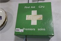 CN FIRST AID METAL BOX