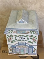 Lenox village tea canister