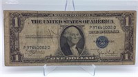 1935B $1 Silver Certificate