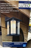 CRAFTSMAN STYLE OUTDOOR LED WALL LANTERN