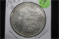 1883-O Uncirculated Morgan Silver Dollar
