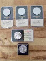 Silver American Eagle Coins Collection