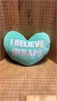 I believe in naps pillow