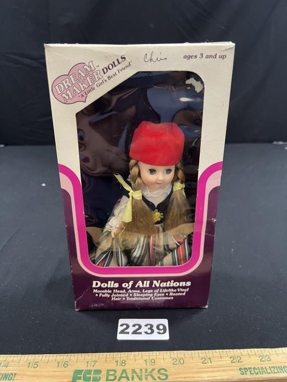 Dolls of All Nations Doll in Box