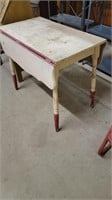 VINTAGE KITCHEN WING TABLE