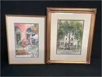 Artist Signed Prints of Savanna Georgia