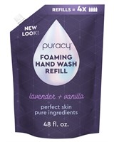 Puracy Foaming Hand Soap Refill, 99.96%