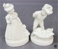 Porcelain Figurines / 2 pc