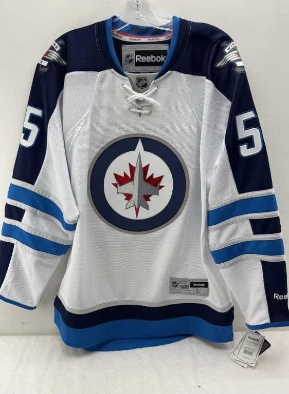 Scheifele Winnipeg Jets hockey jersey signed