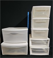 (6) Drawer Storage Containers