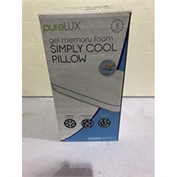 PüreLUX Cool Gel Memory Foam Pillow, Queen $73