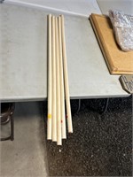 5 WOOD DAIL RODS