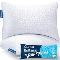 2-Pack Cooling Bed Pillows for Sleeping...